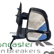 PEUGEOT BOXER / RELAY 2019 O/S DRIVERS MIRROR BLACK PLASTIC 01706235700
