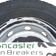 PEUGEOT BOXER / RELAY 2019 STEEL WHEEL AND TYRE 215/70/R15C BRIDGESTONE TYRE 6MM TREAD