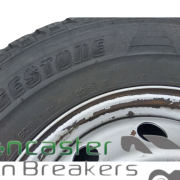 PEUGEOT BOXER / RELAY 2019 STEEL WHEEL AND TYRE 215/70/R15C BRIDGESTONE TYRE 6MM TREAD