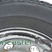 PEUGEOT BOXER / RELAY 2019 STEEL WHEEL AND TYRE 215/70/R15C BRIDGESTONE TYRE 6MM TREAD