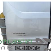 FORD TRANSIT CUSTOM 2019 N/S PASSENGER REAR DOOR SILVER