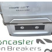 FORD TRANSIT CUSTOM 2019 N/S PASSENGER REAR DOOR SILVER