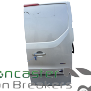 FORD TRANSIT CUSTOM 2019 O/S DRIVERS REAR DOOR SILVER