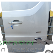 FORD TRANSIT CUSTOM 2019 O/S DRIVERS REAR DOOR SILVER