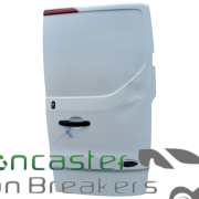 FORD TRANSIT CUSTOM 2020 O/S DRIVERS REAR DOOR WHITE (SLIGHT DAMAGE)