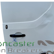 FORD TRANSIT CUSTOM 2020 O/S DRIVERS REAR DOOR WHITE (SLIGHT DAMAGE)