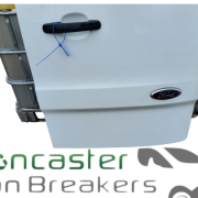 FORD TRANSIT CUSTOM 2020 O/S DRIVERS REAR DOOR WHITE (SLIGHT DAMAGE)