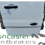 FORD TRANSIT CUSTOM 2020 O/S DRIVERS REAR DOOR WHITE (SLIGHT DAMAGE)