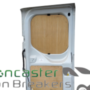 FORD TRANSIT CUSTOM 2020 O/S DRIVERS REAR DOOR WHITE (SLIGHT DAMAGE)