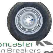 PEUGEOT BOXER / RELAY 2019 STEEL WHEEL AND TYRE 215/70/R15C BRIDGESTONE TYRE 9MM TREAD
