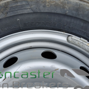 PEUGEOT BOXER / RELAY 2019 STEEL WHEEL AND TYRE 215/70/R15C BRIDGESTONE TYRE 9MM TREAD