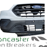FORD TRANSIT CUSTOM 2018 COMPLETE FRONT BUMPER WHITE