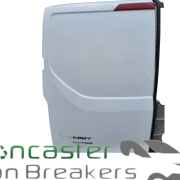 FORD TRANSIT CUSTOM 2018 N/S PASSENGER REAR DOOR WHITE