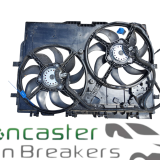 VAUXHALL MOVANO / BOXER / RELAY 2024 2.2 DW12 RADIATOR TWIN COOLING FAN 52181956