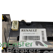 VAUXHALL MOVANO B 2021 HEATER CONTROL PANEL 275106521R