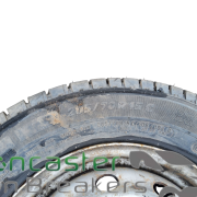 PEUGEOT BOXER/ RELAY 2018 MICHELIN STEEL WHEEL AND TYRE 205/70R15C 12MM TREAD VERY GOOD CONDITION