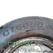 PEUGEOT BOXER/RELAY 2018 STEEL WHEEL AND TYRE 215/75R16C 16:24 5MM TREAD