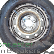 PEUGEOT BOXER/RELAY 2018 STEEL WHEEL AND TYRE 215/75R16C 16:24 5MM TREAD