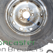 PEUGEOT BOXER/RELAY 2018 STEEL WHEEL AND TYRE 215/75/R16C CONTINENTAL 9MM TREAD