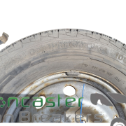 PEUGEOT BOXER/RELAY 2018 STEEL WHEEL AND TYRE 215/75/R16C CONTINENTAL 9MM TREAD