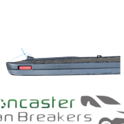 RENAULT TRAFFIC/VIVARO B 2017 REAR BUMPER COVER WITH PDC SENSORS