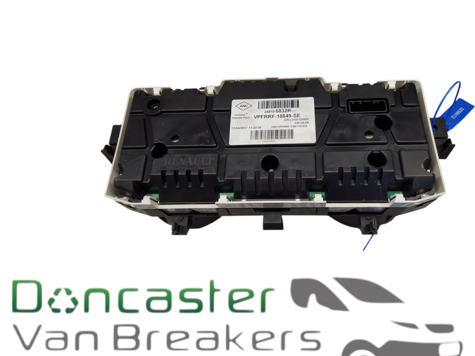 RENAULT TRAFFIC/VIVARO B 1.6 DTI 2017 INSTRUMENT CLUSTER 248106832R