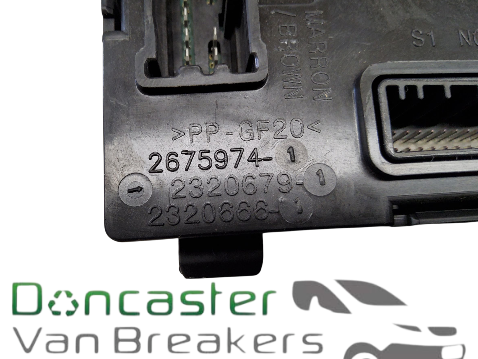 RENAULT TRAFFIC/VIVARO B 1.6 DIESEL 2017 BODY CONTROL MODULE 2675974