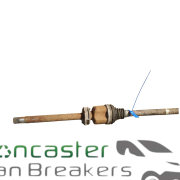 PEUGEOT BOXER/RELAY 2023 O/S DRIVERS DRIVESHAFT 013800050080