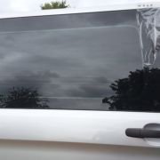 FORD TRANSIT CUSTOM 2023 O/S SIDE LOADING DOOR GLAZED