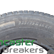 MICHELIN AGILIS CAMPING TYRE FITTED WITH 225/75/16CP 5MM TREAD