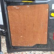 FORD TRANSIT CUSTOM 2018 FACELIFT DRIVERS O/S/R DOOR GREY (LITTLE DENTS)