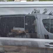 FORD TRANSIT CUSTOM 2018 FACELIFT DRIVERS SIDE LOADING DOOR GREY