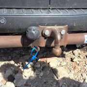 FORD TRANSIT CUSTOM 2022 TOWBAR COMPLETE WITH SINGLE ELECTRICS AND BOLTS