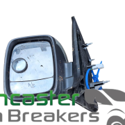 VAUXHALL VIVARO/RENAULT TRAFFIC 2017 N/S PASSENGERS WING MIRROR IN SILVER 0411063/232636225
