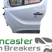 RENAULT TRAFFIC/VIVARO 2017 N/S/F DOOR COMPLETE WITH GLASS MTR+MECH