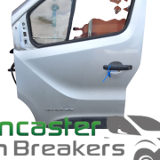 RENAULT TRAFFIC/VIVARO 2017 N/S/F DOOR COMPLETE WITH GLASS MTR+MECH