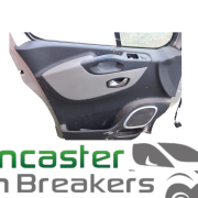 RENAULT TRAFFIC/VIVARO 2017 N/S/F DOOR COMPLETE WITH GLASS MTR+MECH