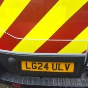 FORD TRANSIT MK9 2024 N/S PASSENGERS REAR DOOR