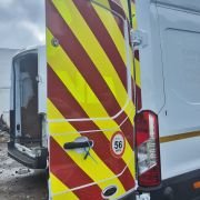 FORD TRANSIT MK9 2024 O/S DRIVERS REAR DOOR
