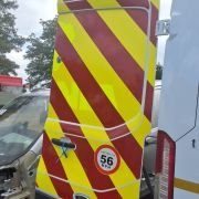 FORD TRANSIT MK9 2024 O/S DRIVERS REAR DOOR