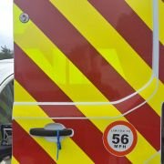 FORD TRANSIT MK9 2024 O/S DRIVERS REAR DOOR