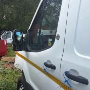 FORD TRANSIT MK9 2024 N/S PASSENGERS FRONT DOOR MIRROR NOT INCLUDED