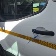 FORD TRANSIT MK9 2024 N/S PASSENGERS FRONT DOOR MIRROR NOT INCLUDED