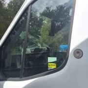 FORD TRANSIT MK9 2024 N/S PASSENGERS FRONT DOOR MIRROR NOT INCLUDED