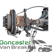 FORD TRANSIT 500 EF 2024 5 TON TWIN REAR WHEEL COMPLETE AXLE NK314001FDA/OL11222