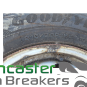 PEUGEOT BOXER/RELAY 2019 STEEL WHEEL AND TYRE 215/70R15 GOODYEAR 5122