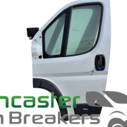 PEUGEOT BOXER/RELAY 2023 N/S PASSENGERS REAR DOOR IN WHITE
