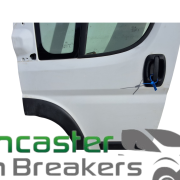 PEUGEOT BOXER/RELAY 2023 N/S PASSENGERS REAR DOOR IN WHITE