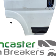 PEUGEOT BOXER/RELAY 2019 N/S PASSENGERS DOOR IN WHITE