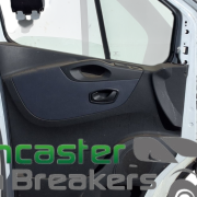 VAUXHALL VIVARO/TRAFFIC 2017 N/S PASSENGER FRONT DOOR IN WHITE